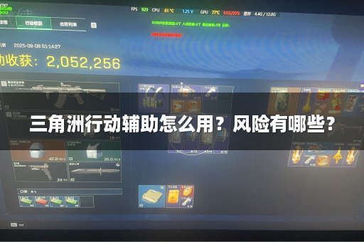 三角洲行动辅助怎么用？风险有哪些？